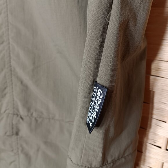 Gramicci Convertible Micro Ripstop Cargo Zip Off Small Midi EUC Army Olive Green - Picture 8 of 12